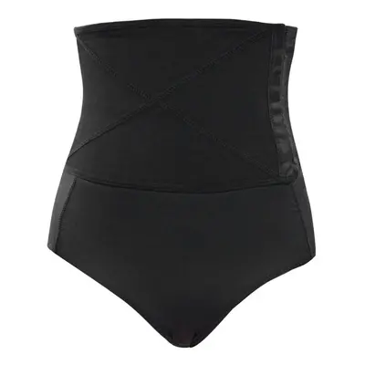 (Black, 4) High Waisted Control Belly Shaping Panties