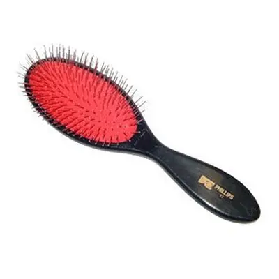 Phillips Brush Metal Bristles With Red Cushion