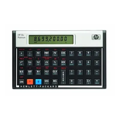 Hewlett Packard [HP] Calculator Financial Platinum RPN Algebraic Programmable Ref HP12C PLATINUM