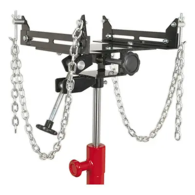 Adjustable Vertical Car Gearbox Support Hoist Holder - 500KG Cap - Side Tilt