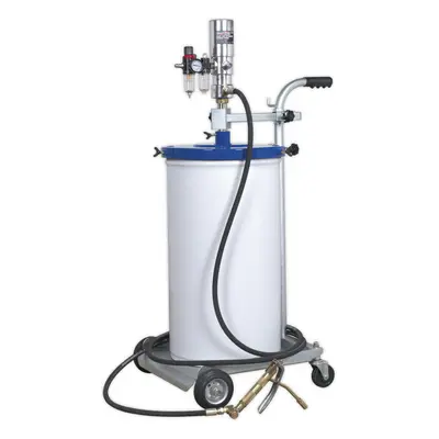 50kg Air Operated Grease Pump - High Efficiency Air Motor - Safety Regulator