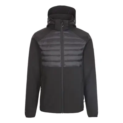 (S, Black) Trespass Mens Lenek Soft Shell Jacket