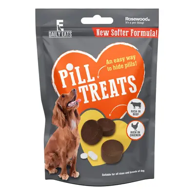 Rosewood Daily Eats Pill Dog Treats, x 80g Pouches