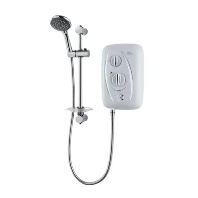 Triton T80Z 8.5kW Electric Shower Thermostatic Fast Fit Spray Handset White