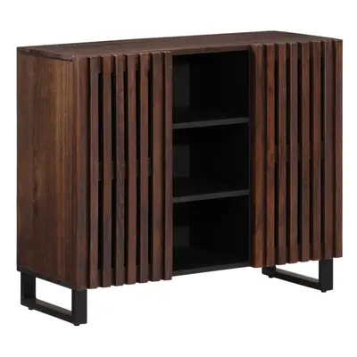 vidaXL Sideboard Cabinet Storage Cupboard Highboard Brown Solid Wood Mango