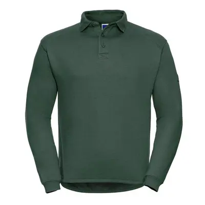 (S, Bottle Green) Russell Mens Heavy Duty Sweatshirt