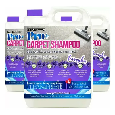 (15L, Lavender) ProKleen Pro+ Carpet Shampoo Pet Odour Remover