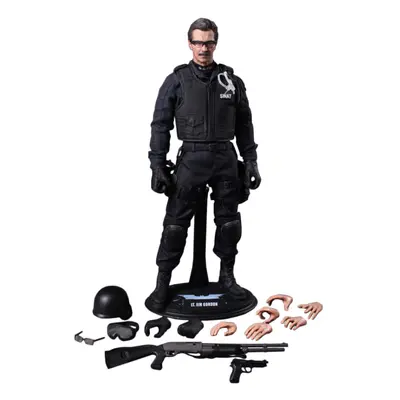 Figure Hot Toys MMS182 - DC Comics - The Dark Knight - LT. Jim Gordon S.W.A.T. Suit Version