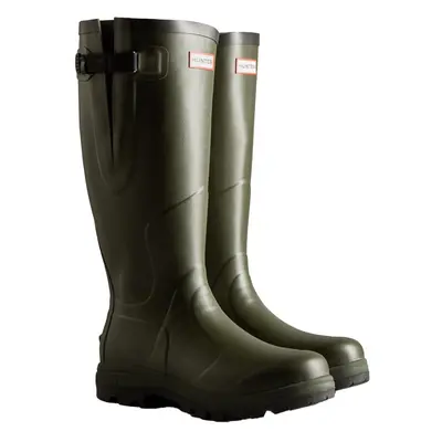 (4 UK, Dark Olive) Hunter Mens Balmoral Adjustable Wellington Boots