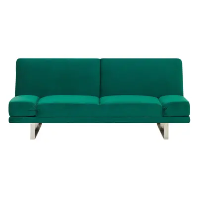 Sofa Bed YORK Green Velvet