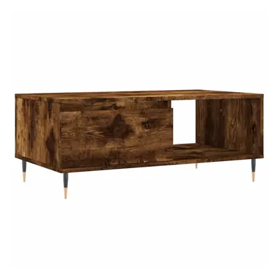 (smoked oak) vidaXL Coffee Table Side Table End Accent Telephone Sofa Table Engineered Wood