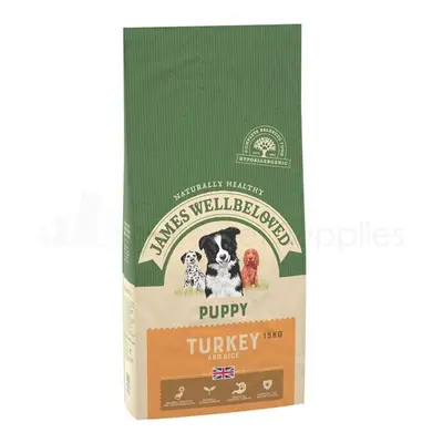 Jwb Puppy Dog Turkey & Rice Kibble 15kg