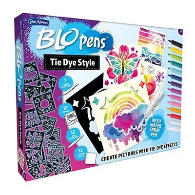 John Adams | BLOPENS Tie Dye Style: Create amazing pictures with tie dye effects! | Arts & craft