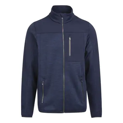 (M, Navy/Marl) Trespass Mens Thornage AT200 Full Zip Outdoor Walking Fleece Jacket - Navy Marl