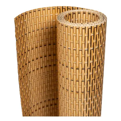 (light brown, pcs) vidaXL Balcony Screens Patio Privacy Screen pcs Black 255x19 cm Poly Rattan