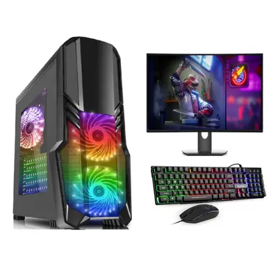 FCS Gaming PC Computer Bundle Intel Core i5-4570 16GB 1TB Win 2GB GT730