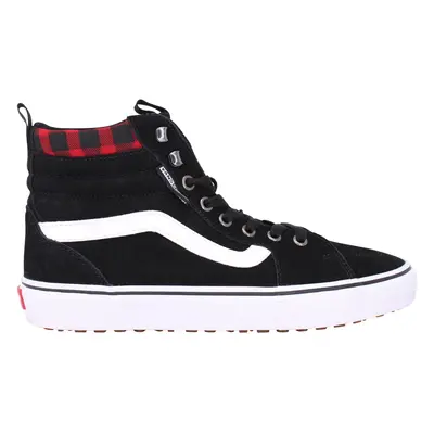 (10) Vans Filmore HI Vansgu Black/Red Plaid VN0A5HZK9BY Men's