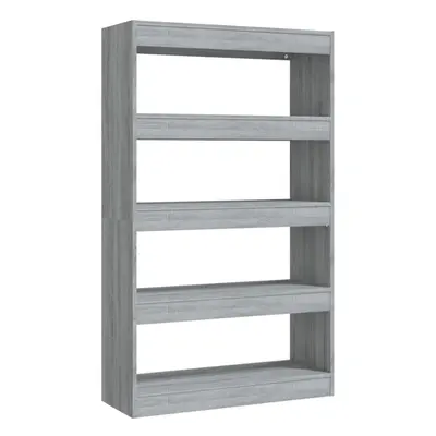 (grey) vidaXL Book Cabinet/Room Divider Chipboard Shelf Room Partition Multi Colours