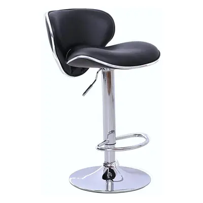 (Black) EVRE Swivel seat Bar Stool with Adjustable Height