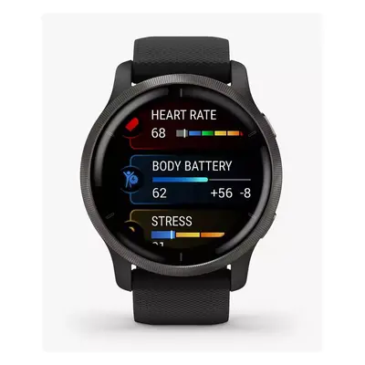 Garmin Venu 010-02430-11 GPS Smartwatch 45mm 1.3" AMOLED Slate/Black