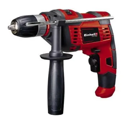 Einhell TC-ID E Impact Drill | Hammer Drill With Auxiliary Handle, Soft Grip, Speed Control | 55