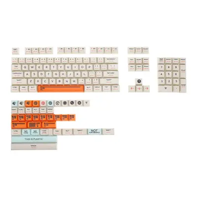 (144 Keys) 128/144 Keys This Is Plastic PBT Keycap Set XDA Profile Sublimation Custom Keycaps fo