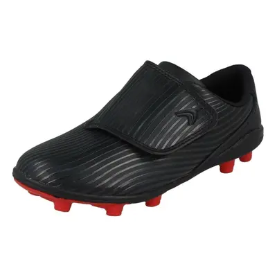 (Black, UK 11.5 Child) Boys Clarks Football Boots Kinetic Run - G Fit