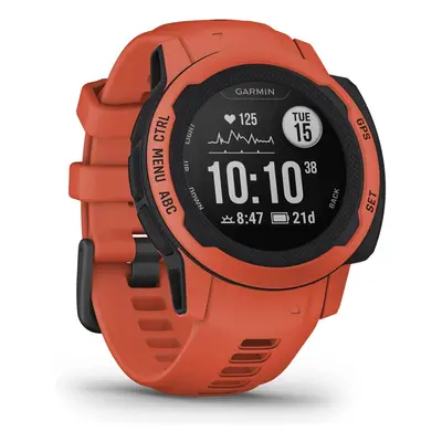 Garmin Instinct 2S Rugged GPS Smartwatch, Poppy