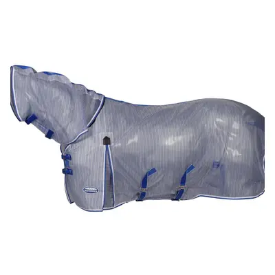 (6', White/Blue) Weatherbeeta Comfitec Ripshield Plus Combo Neck Ultra Belly Wrap Horse Turnout 