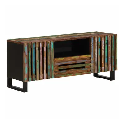 (multicolour, solid acacia wood) vidaXL TV Cabinet TV Stand Entertainment Centre Media Unit TV U