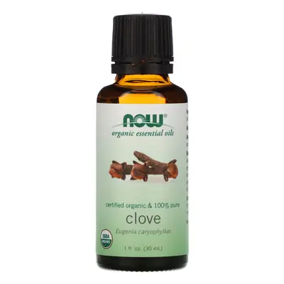 NOW Foods, Organic Essential Oils, Clove, fl oz (30 ml)