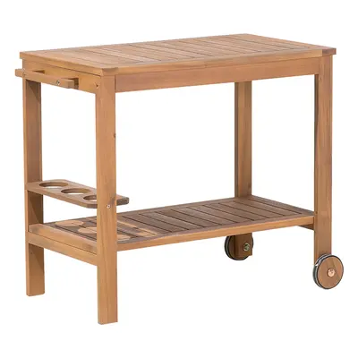 Kitchen Trolley SASSARI Light Wood