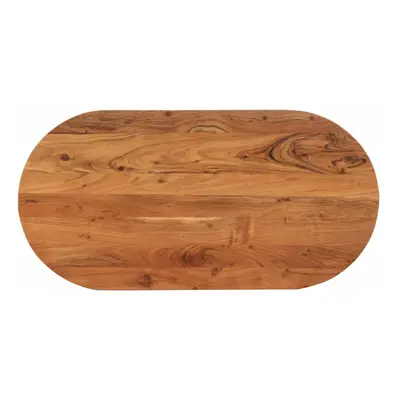 (80 x x 2.5 cm) vidaXL Table Top Replacement Board Dining Table Top Wooden Furniture Top Oval