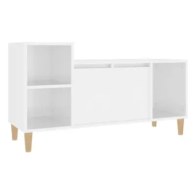 (High gloss white) vidaXL TV Cabinet Engineered Wood Indoor HiFi Cabinet TV Unit Multi Colours