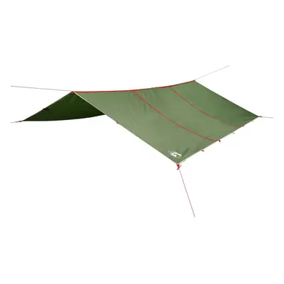 vidaXL Camping Tarp Outdoor Patio Tarpaulin Shelter Sunshade Green Waterproof