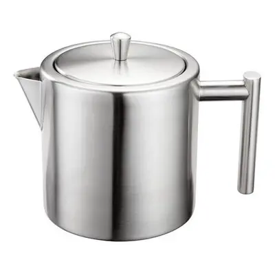 Stellar Oslo 5-Cup Teapot, Silver, Litre