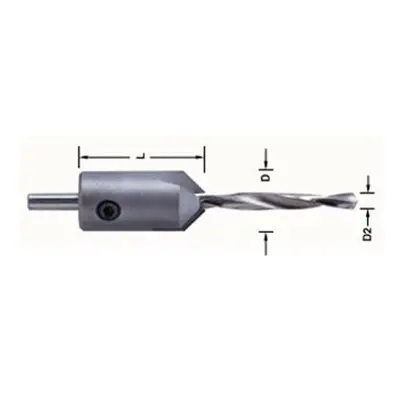 Trend 6200/10 Tungsten Carbide Countersink Set