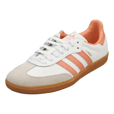 (11) adidas Samba Og Unisex Casual Trainers in Clay White