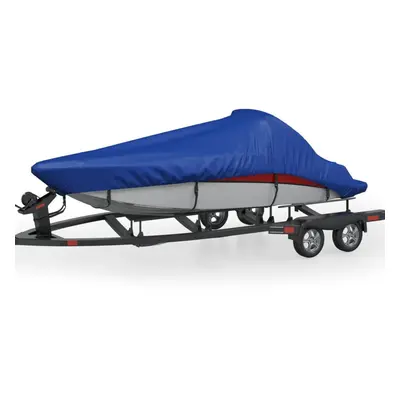 vidaXL Boat Cover Blue 620x294 cm Boat Canopy Storage Cover Waterproof UV Rays