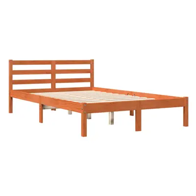 (150 x cm) vidaXL Bed Frame Bedroom Bedstead Bed Base Mattress Foundation Solid Wood Pine