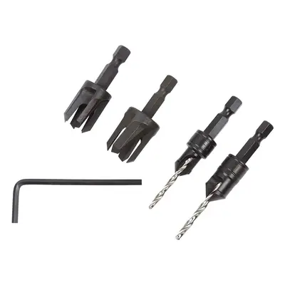 Trend SNAP/PC/A Snappy 4-Piece Countersink Drill Bit Set