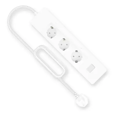 Smart WIFI Power Strip EU Standard with Plug and USB Port Compatible Amazon Alexa Google