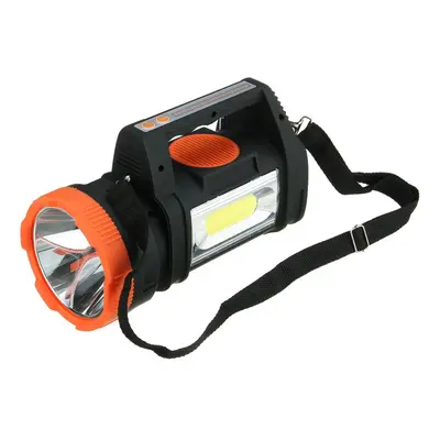 3-Modes Powerful Camping Lamp With COB Side Light Outdoor Portable Spotlight Built-in FM Bluetoo