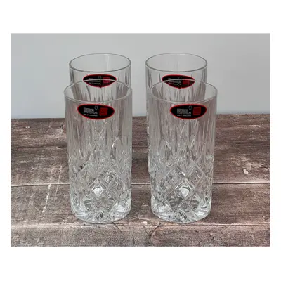 Riedel Bravissimo Crystal Long Drink Glasses, Box of