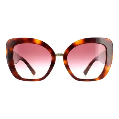 Valentino Sunglasses VA4057 50118H Light Havana Purple Gradient