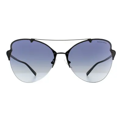 Tiffany Sunglasses 60074L Black Blue Gradient