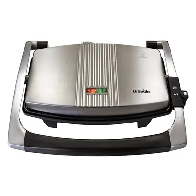 Breville Sandwich/Panini Press and Toastie Maker, Stainless Steel [VST025]