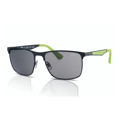 Superdry Sunglasses Ace Navy/Lime/Smoke Silver Mirror