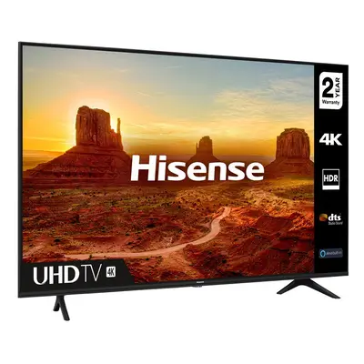 Hisense 50A7100FTUK Inch TV Smart 4K Ultra HD LED Freeview HD HDMI