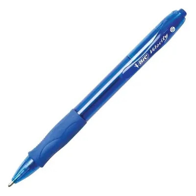 BIC BICVLGB361BE 1.6 mm Velocity Ballpoint Pen Bold Point Type - Count Box 36, Blue